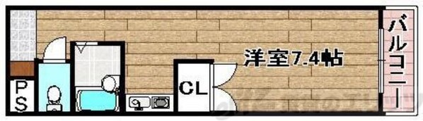 リバリティーHIMURO2号館の物件間取画像